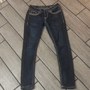 L.A. Idol Dark Indigo Skinny Jeans